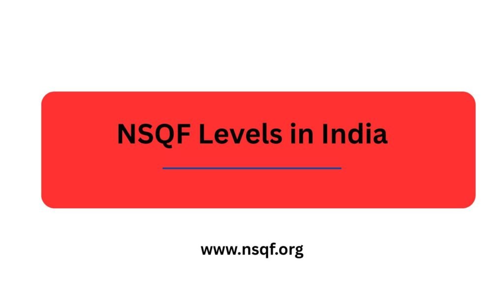 NSQF Levels in India
